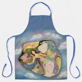 Klimt Art & Weise Frauen und Mädchen Schürze