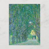 Klimt-Avenue im Park von Schloss Kamme Postkarte (Vorderseite)