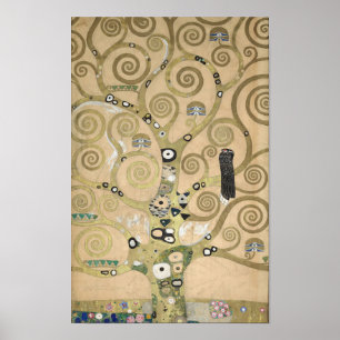 Klimt "Baum des Lebens" (Lebensbaum) — Stoclet Fri Poster
