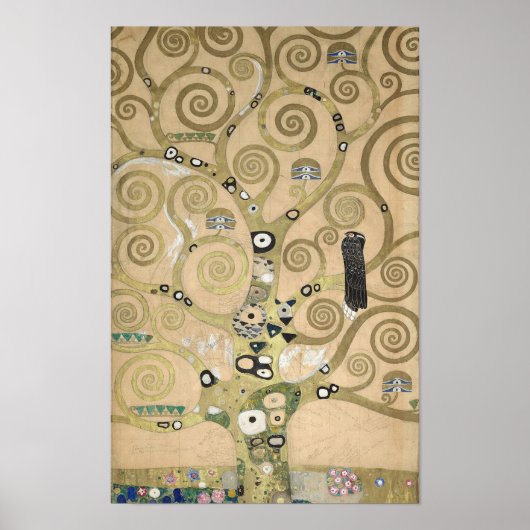 Klimt "Baum des Lebens" (Lebensbaum) — Stoclet Fri Poster (Vorne)