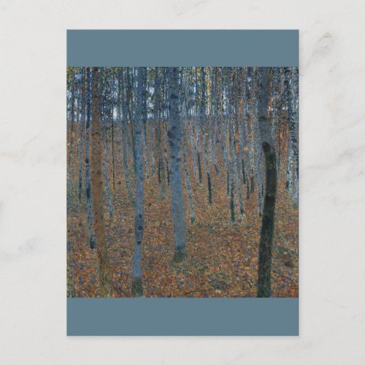 Klimt Beech Grove I Postkarte (Vorderseite)