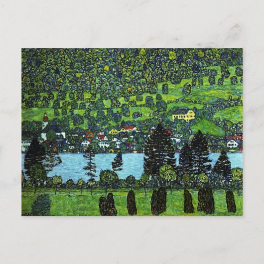 Klimt - Bergbahn bei Unterach Postkarte (Vorderseite)