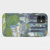 Klimt Blau-Stadtbild Case-Mate iPhone Hülle (Rückseite (Horizontal))