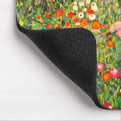 Klimt: Blumengarten Mousepad (Ecke)