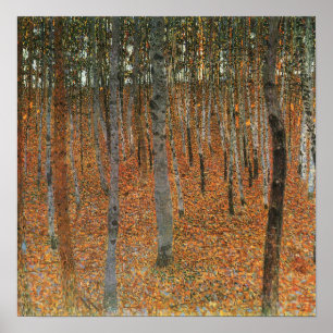 Klimt - Buchenhain 1902 Poster