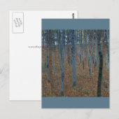 Klimt Buchenhain I Postkarte (Vorne/Hinten)