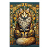 Klimt Cat1 Poster (Vorderseite)