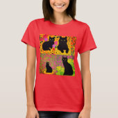 Klimt Cat T-Shirt (Vorderseite)