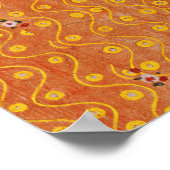 Klimt - Chor des Paradiesels Poster (Ecke)