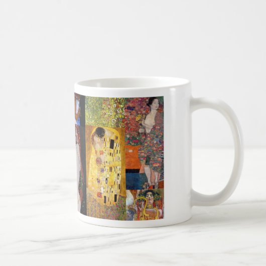 Klimt Collage Kaffeetasse (Rechts)