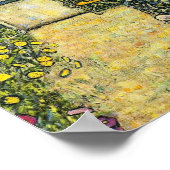 Klimt - Das Haus von Guardaboschi 1912 Poster (Ecke)