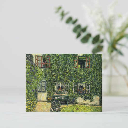 Klimt - Das Haus von Guardaboschi Postkarte (Stehend Vorderseite)