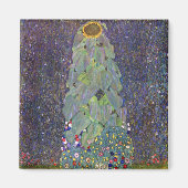 Klimt ~ Das ist Sonnenblume Magnet (Vorne)