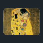 Klimt: Das Kiss Art Premium Magnet<br><div class="desc">Schönes Gustav Klimts Das Kiss Painting,  Detail,  ist auf diesem Premium Magnet.</div>