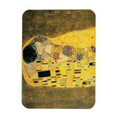 Klimt: Das Kiss Art Premium Magnet (Vertikal)