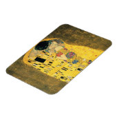 Klimt: Das Kiss Art Premium Magnet (Linke Seite)