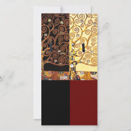 Klimt, der Kuss, Art Lesezeichen Card Karte
