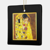 Klimt Der Kuss Keramikornament (Links)