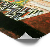 Klimt - Der Tänzer 1916 Poster (Ecke)