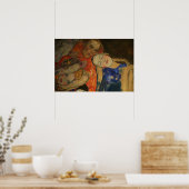 Klimt - Die Brücke 1917 Poster (Küche)