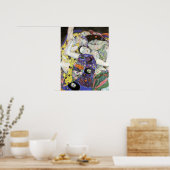 Klimt ~ Die Jungfrau Poster (Küche)