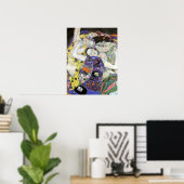 Klimt ~ Die Jungfrau Poster (Heimbüro)