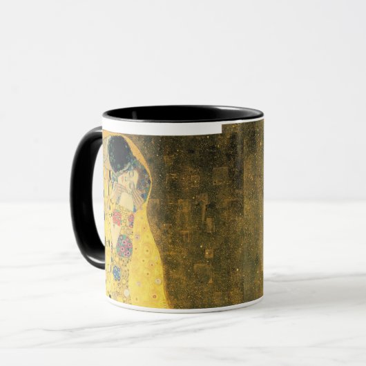 Klimt die Kuss-Malerei-Tasse Tasse (Vorderseite Links)