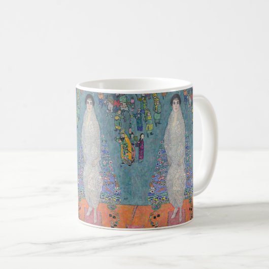 Klimt – Elisabeth Lederer Portrait – Personalized Kaffeetasse (VorderseiteRechts)