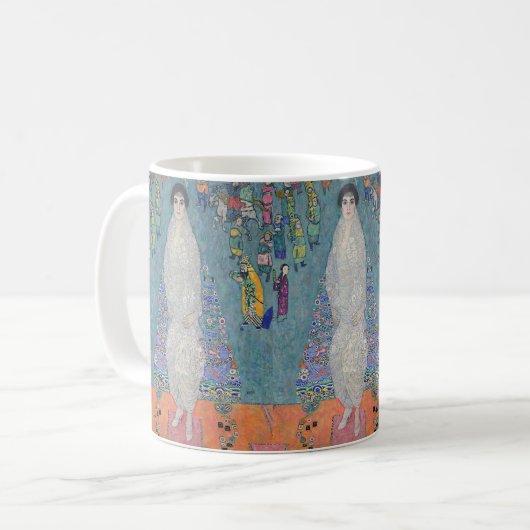 Klimt – Elisabeth Lederer Portrait – Personalized Kaffeetasse (Vorderseite Links)