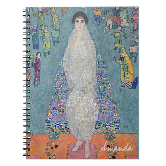Klimt – Elisabeth Lederer Portrait – Personalized Notizblock (Vorderseite)