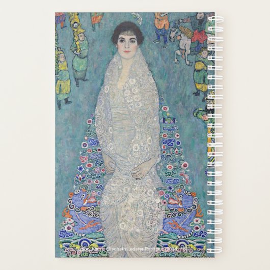 Klimt – Elisabeth Lederer Portrait – Personalized  Planer (Rückseite)