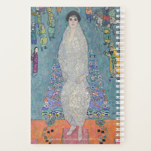 Klimt – Elisabeth Lederer Portrait – Personalized Planer (Rückseite)