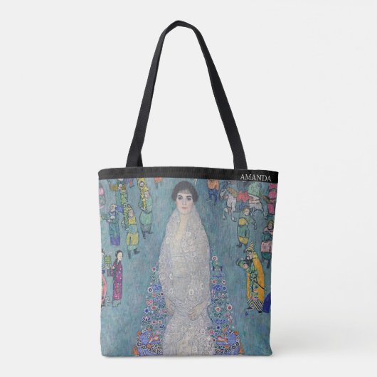 Klimt – Elisabeth Lederer Portrait – Personalized Tasche (Rückseite)
