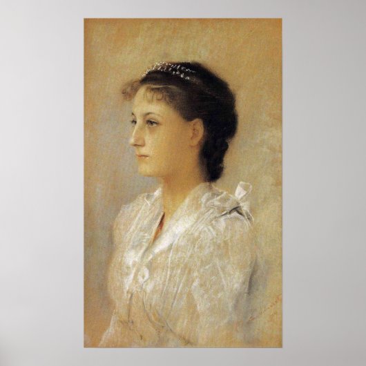 Klimt - Emilie Floge 1891 Poster (Vorne)
