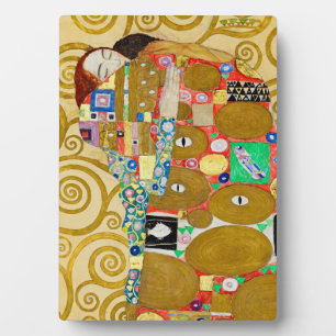 Klimt Erfüllung Mosaik: Vintage Stoclet-Fries Fotoplatte