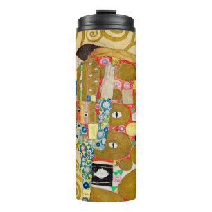 Klimt Erfüllung Mosaik: Vintage Stoclet-Fries Thermosbecher