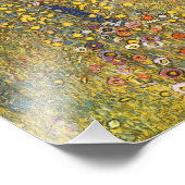 Klimt Farm Garden mit Crucifix Print Fotodruck (Ecke)