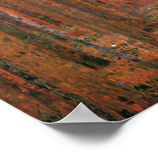 Klimt - Freibad 1901 Poster (Ecke)