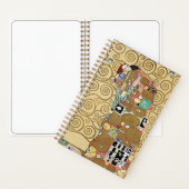 Klimt Fulfillment Art Nouveau Notebook Notizblock (Innen)