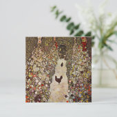 Klimt Garden mit Einladungen von Roostern (Stehend Vorderseite)