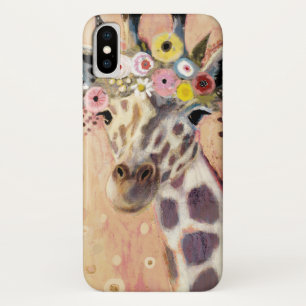 Klimt Giraffe   geschmückt in den Blumen Case-Mate iPhone Hülle