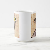 Klimt Giraffe | Krone der Blume Kaffeetasse (Mittel)