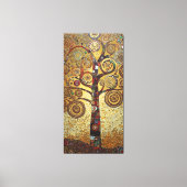 Klimt Golden Tree Abstraktes Jugendstil Leinwanddruck (Vorderseite)