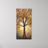 Klimt Golden Tree Abstraktes Jugendstil Leinwanddruck (Vorderseite)