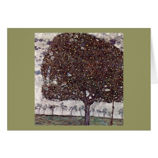 Klimt, Gustav: Apfelbaum II (Vorderseite (Horizontal))