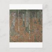 Klimt, Gustav-Birkenwald Postkarte (Vorderseite)