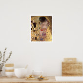 Klimt Gustav ~ das Kiss Poster (Küche)