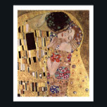 Klimt Gustav ~ das Kiss Poster<br><div class="desc">Klimt 1862-1918,  Gustav,  Baumgarten bei Wien,  Österreich</div>