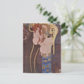 Klimt, Gustav Der Beethovenfries, Wandgem?lde im S Postkarte (Stehend Vorderseite)