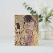 Klimt, Gustav Der Ku?, Detail Magyar: A cs?k (r?sz Postkarte (Stehend Vorderseite)